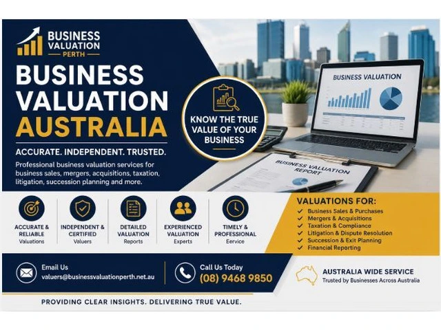 Trusted Business Valuation Australia Services