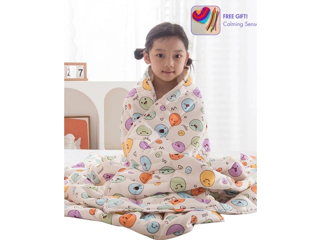 Weighted Bamboo Cooling Blanket | Comfortable Sleep Solution photo 1