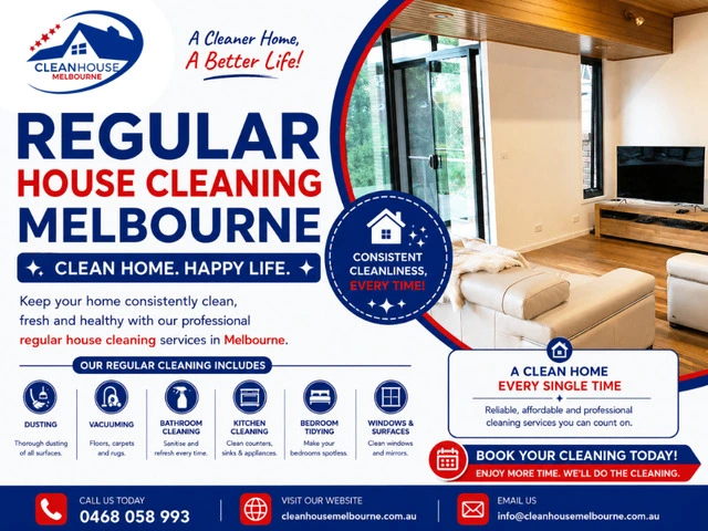 Regular House Cleaning Melbourne | Clean House Melbourne photo 1