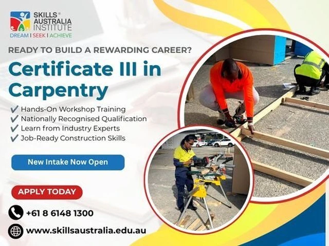 Apply Now for CPC30220 Certificate III in Carpentry photo 1