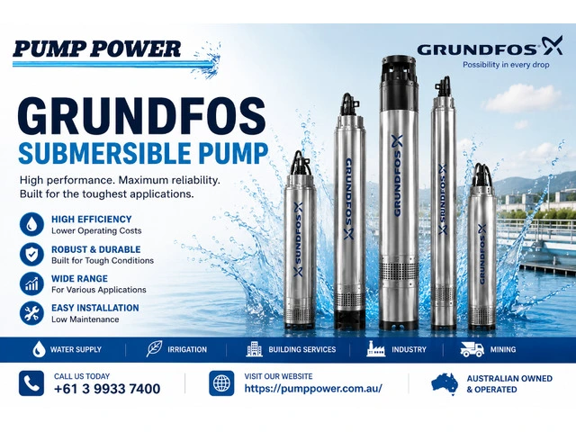 Grundfos Submersible Pump Systems for Commercial & Industrial Use photo 1