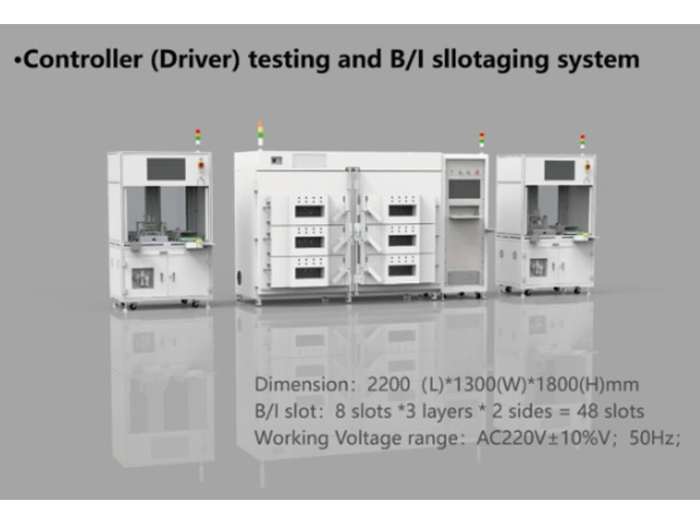 Controller (Driver) testing and B/I sllotaging system photo 1