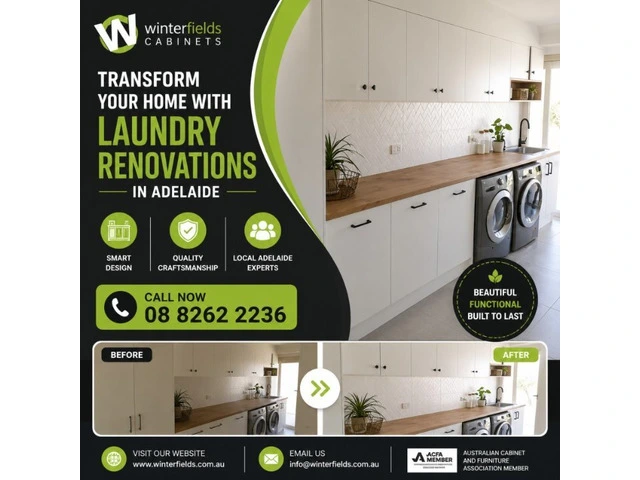 Transform Your Home with Laundry Renovations in Adelaide photo 1