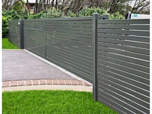 Aluminium slat fencing Queensland