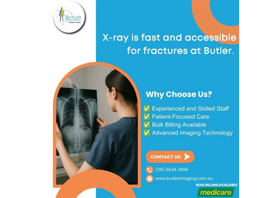 X-ray is fast and accessible for fractures at Butler Medical Imaging. (08) 9544 3999 photo 1