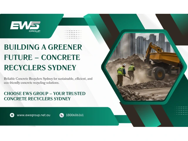 Building a Greener Future with Trusted Concrete Recyclers Sydney photo 1