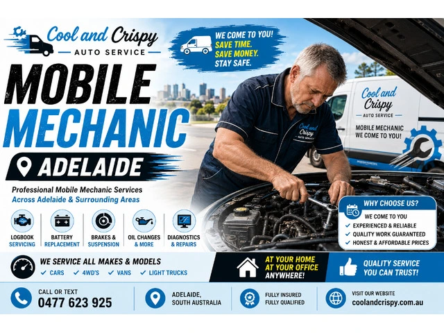 Mobile Mechanic Adelaide | Coolandcrispy photo 1