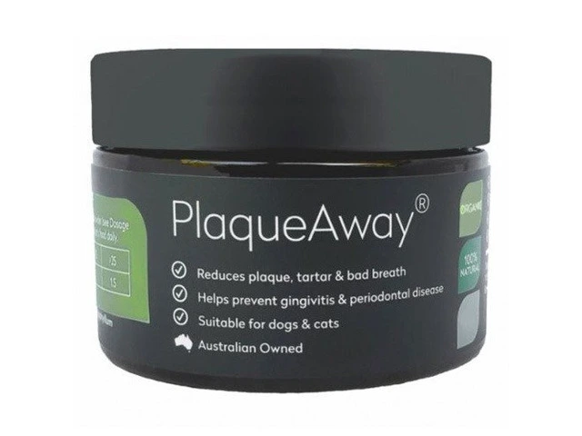 PlaqueAway 50 Gm | Natural Dental Powder For Pets | VetSupply Australia