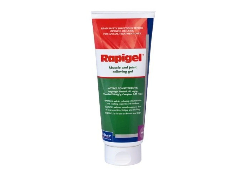 Rapigel Muscle & Joint Relieving Gel 250g For Dogs | VetSupply Australia