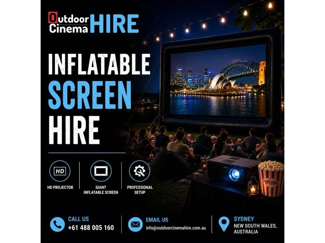 Inflatable Screen Hire for Outdoor Movie Nights and Events photo 1