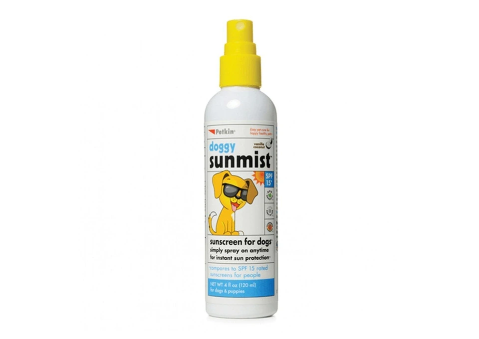 Petkin Doggy Sunmist SPF15 Sunscreen for Dogs 120ml | VetSupply Australia