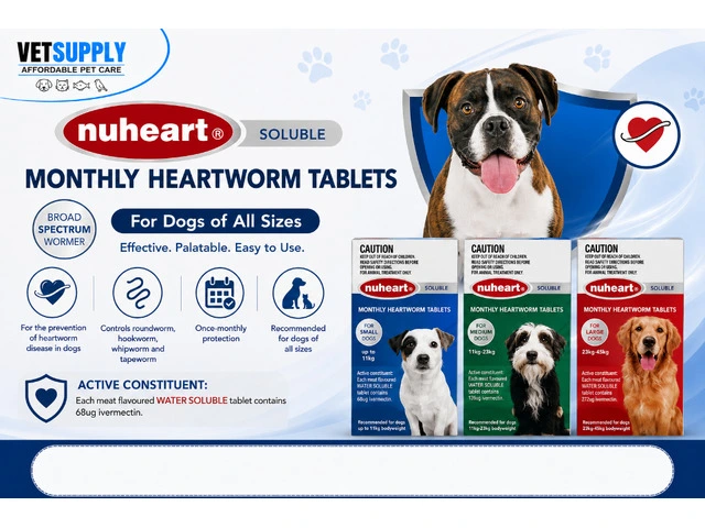 Nuheart Heartworm Tablets for Dogs photo 1