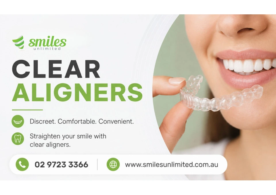 Clear Aligners for Discreet Teeth Straightening photo 1