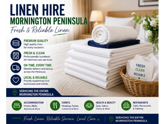 Linen Hire Mornington Peninsula for Holiday Rentals photo 1