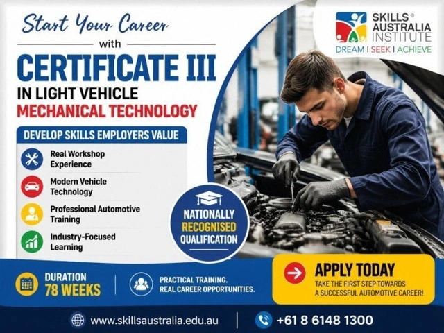 Become Job-Ready with an Auto Mechanic Certificate