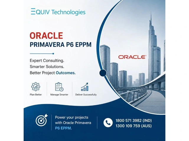 Oracle Primavera P6 EPPM Solutions for Every Industry photo 1