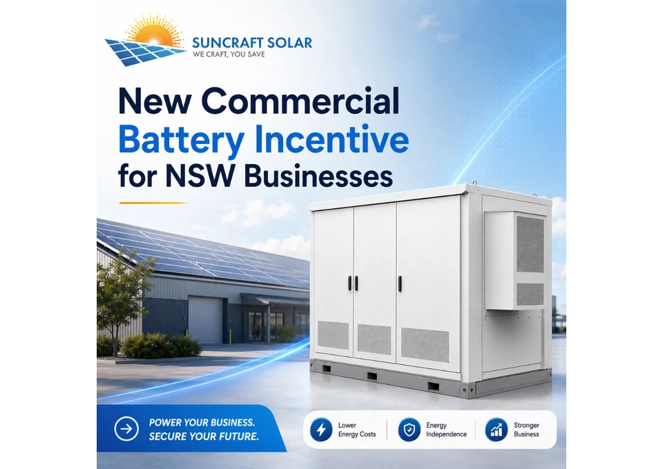 New Commercial Battery Incentive for NSW Businesses photo 1