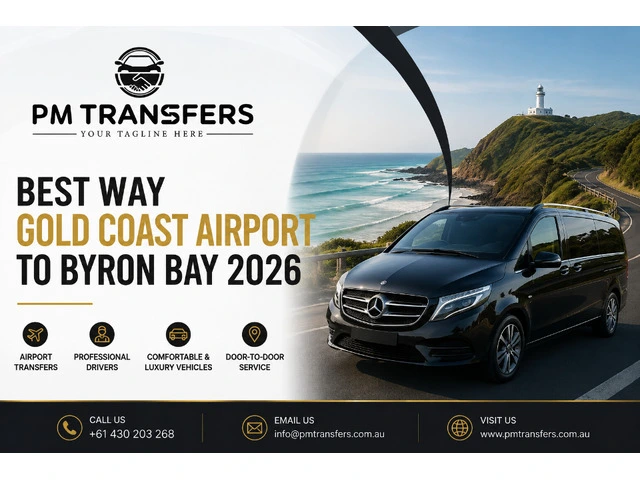 Best Way to Travel From Gold Coast Airport to Byron Bay in 2026