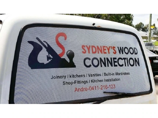 Car Window Stickers for Business Promotion on the Road photo 1