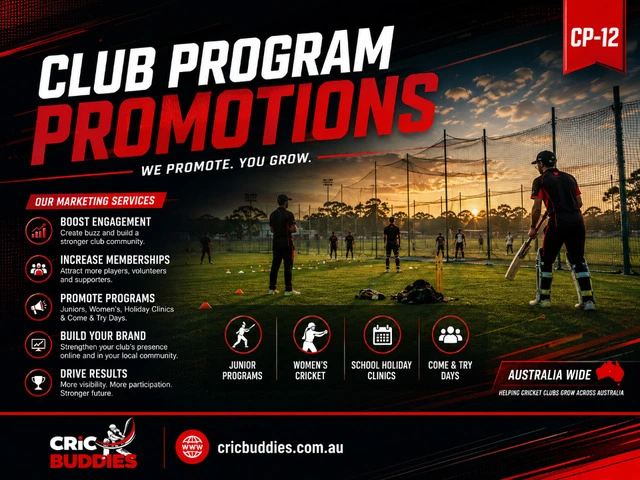 Cricket Club Social Media Management & Digital Marketing – Cric Buddies
