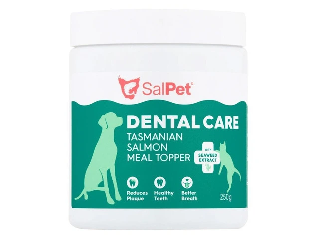 SalPet Dental Care Tasmanian Salmon Meal Topper For Dogs And Cats 250 Gm | VetSupply Australia