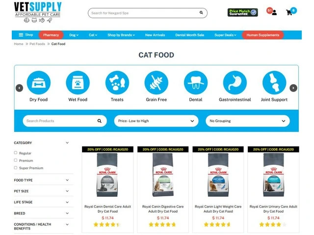 Cat Food Online – Premium Nutrition for Cats | VetSupply