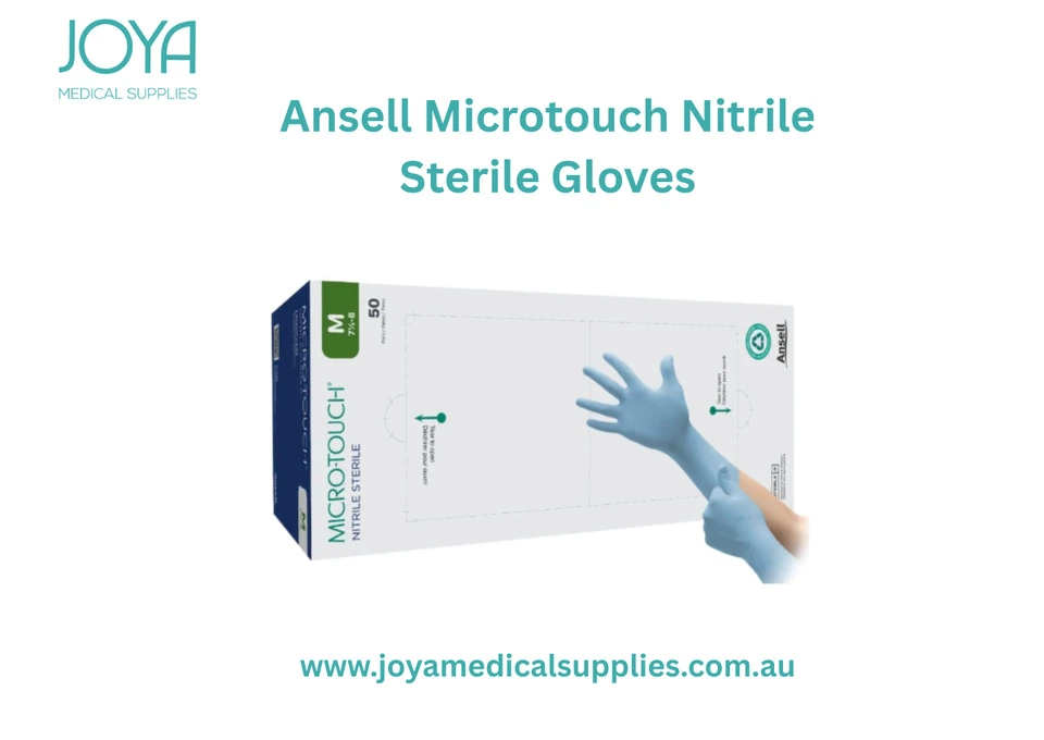 Shop Ansell MICRO-TOUCH  Nitrile Sterile Gloves in Australia - Joya Medical Supplies