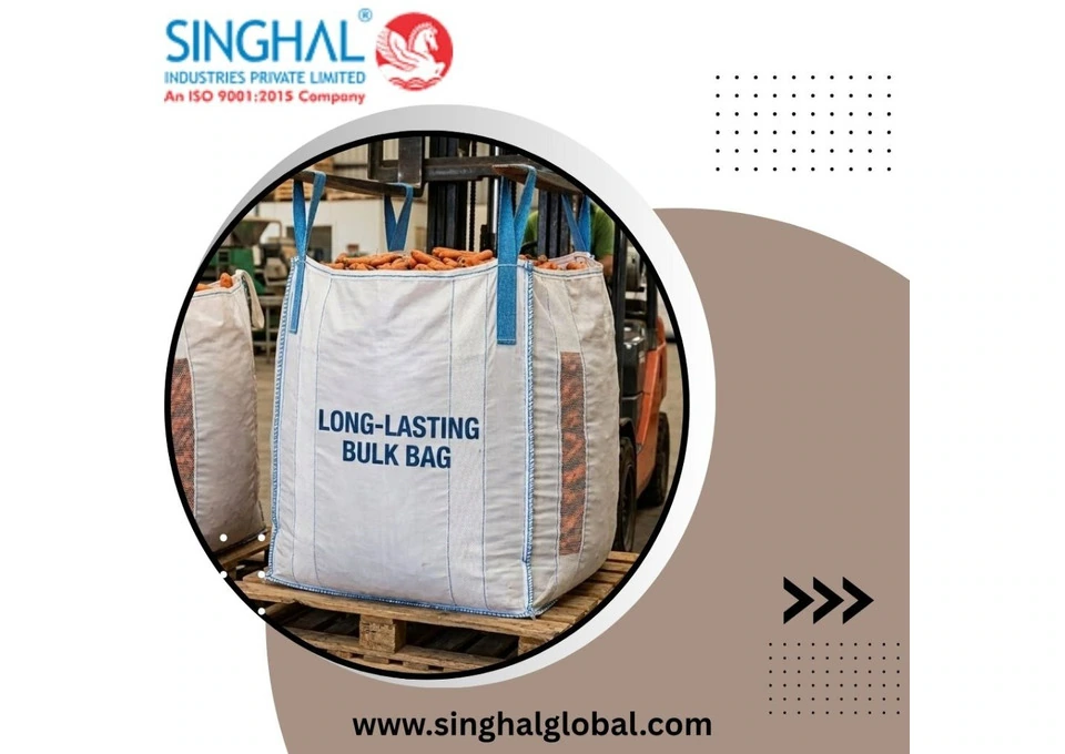 Ventilated Bulk Bags Supporting Efficient Bulk Product Storage