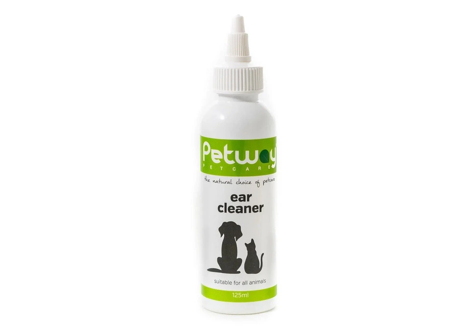 Petway Petcare Ear Cleaner for Dogs, Cats & All Animals 125ml | VetSupply photo 1