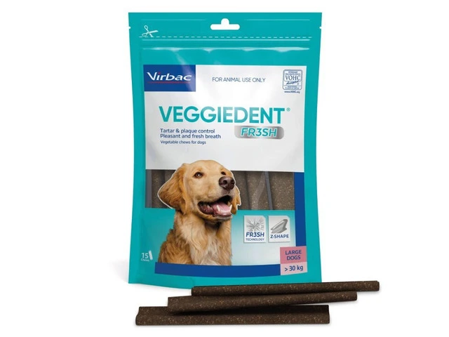 Veggiedent FR3SH Chews Large | VetSupply Australia