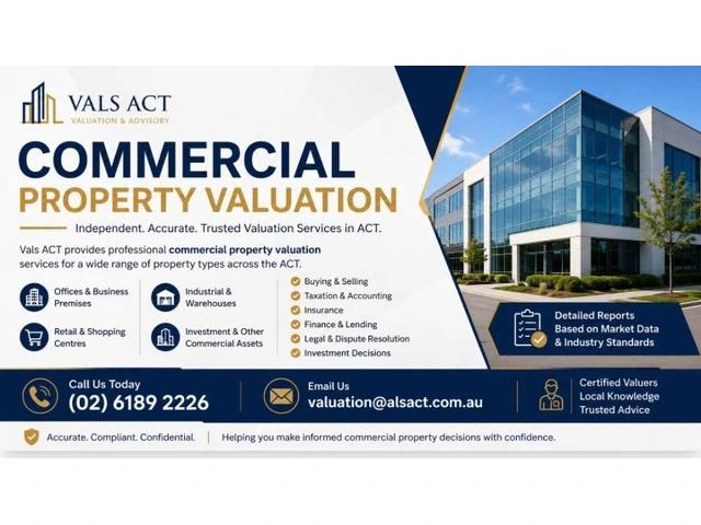 Commercial Property Valuation Services in ACT photo 1