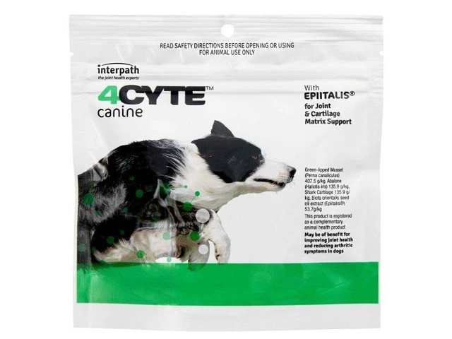 4CYTE Canine Joint Support Supplement Granules for Dog