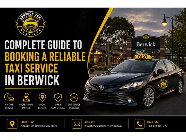 Book the Best Reliable Taxi Service in Berwick with Berwick Taxi Services Today photo 1