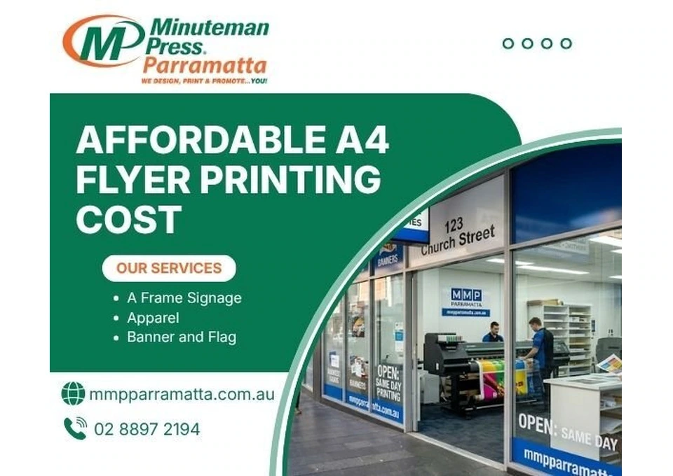 Affordable A4 Flyer Printing Cost photo 1