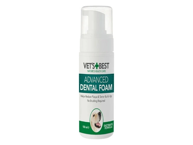 Vet's Best Advanced Dental Foam For Dogs 150 Ml | VetSupply Australia