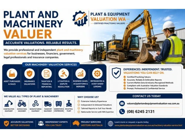 Plant and Machinery Valuer | Professional Machinery Valuation Services photo 1