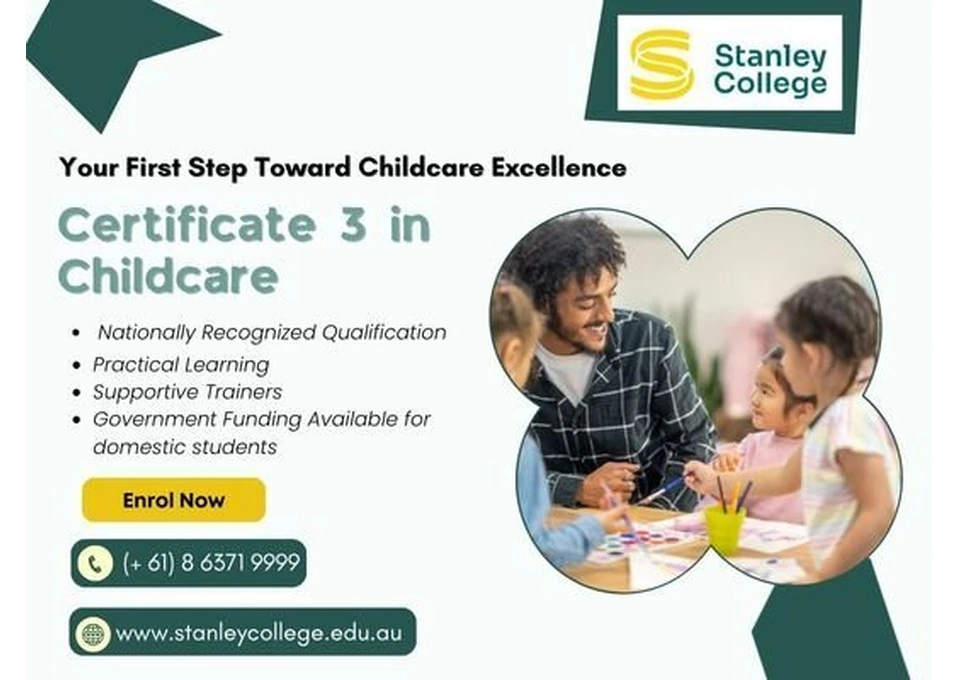 Certificate 3 Early Childhood Education and Care Course in Australia photo 1