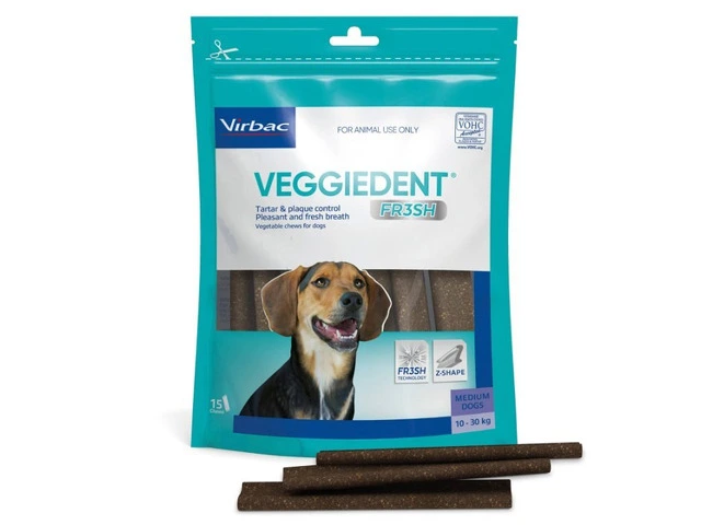 Veggiedent FR3SH Chews Medium | VetSupply Australia photo 1