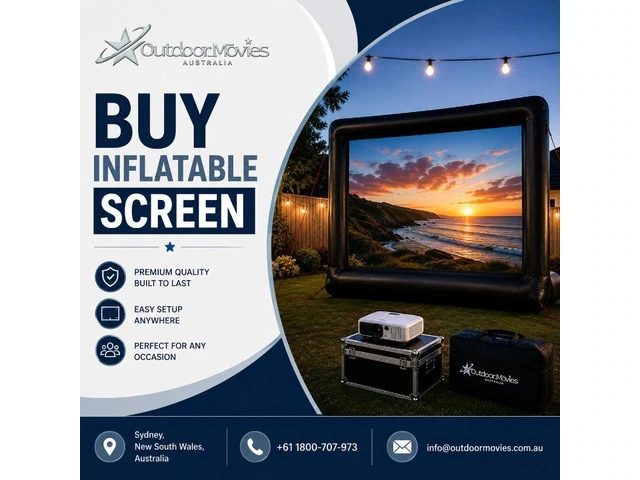 Buy Inflatable Screen in Sydney for Outdoor Events photo 1