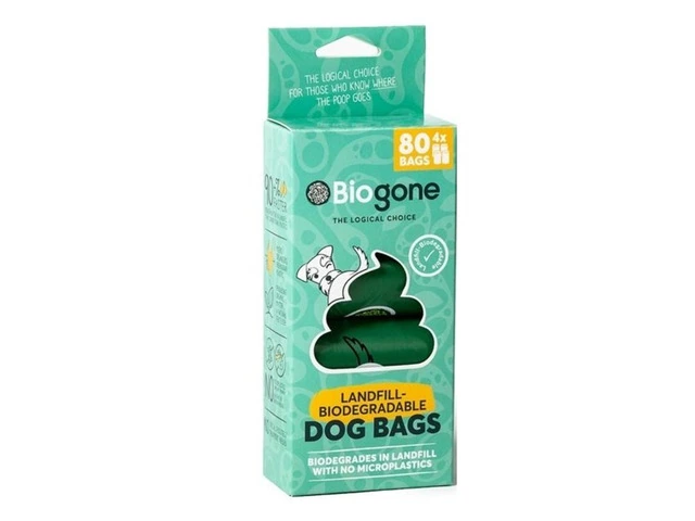 Biogone Biodegradable Dog Poop Bags 160 Bags | VetSupply Australia