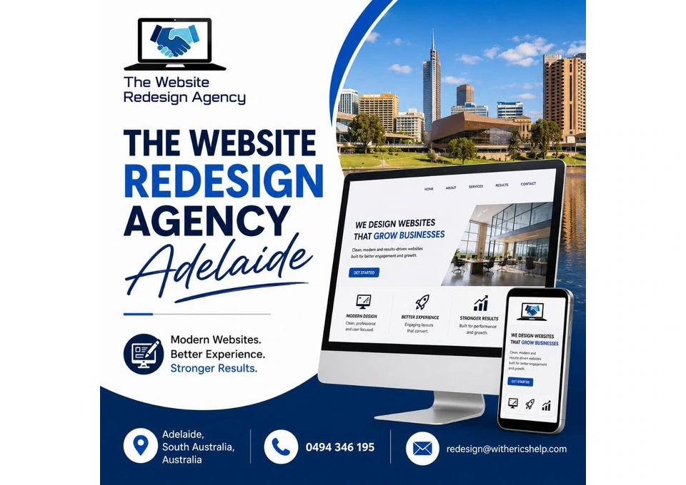 The Website Redesign Agency Adelaide for Professional Business Websites photo 1