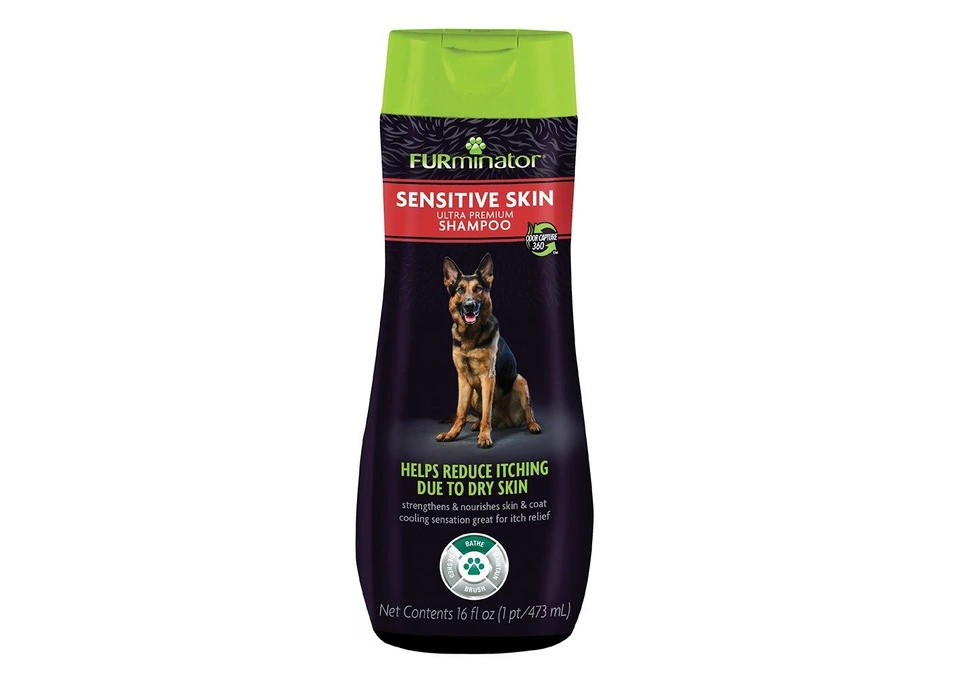 FURminator Sensitive Skin Ultra Premium Shampoo for Dogs 473ml | VetSupply