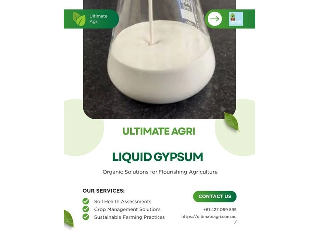 Liquid gypsum