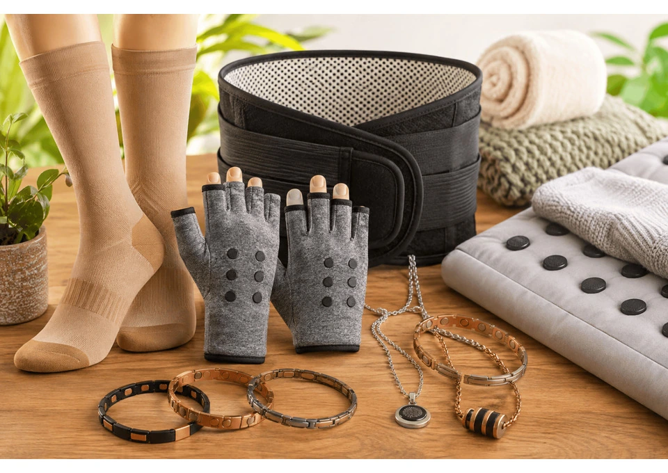 Everyday Support with Compression Hosiery, Arthritis Gloves & Magnetic Wellness Products