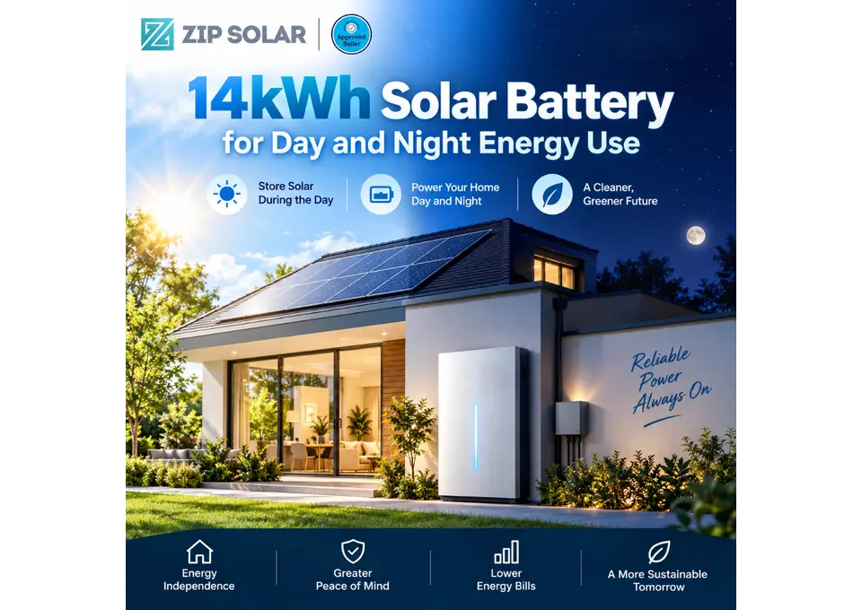 14kWh Solar Battery for Day and Night Energy Use photo 1