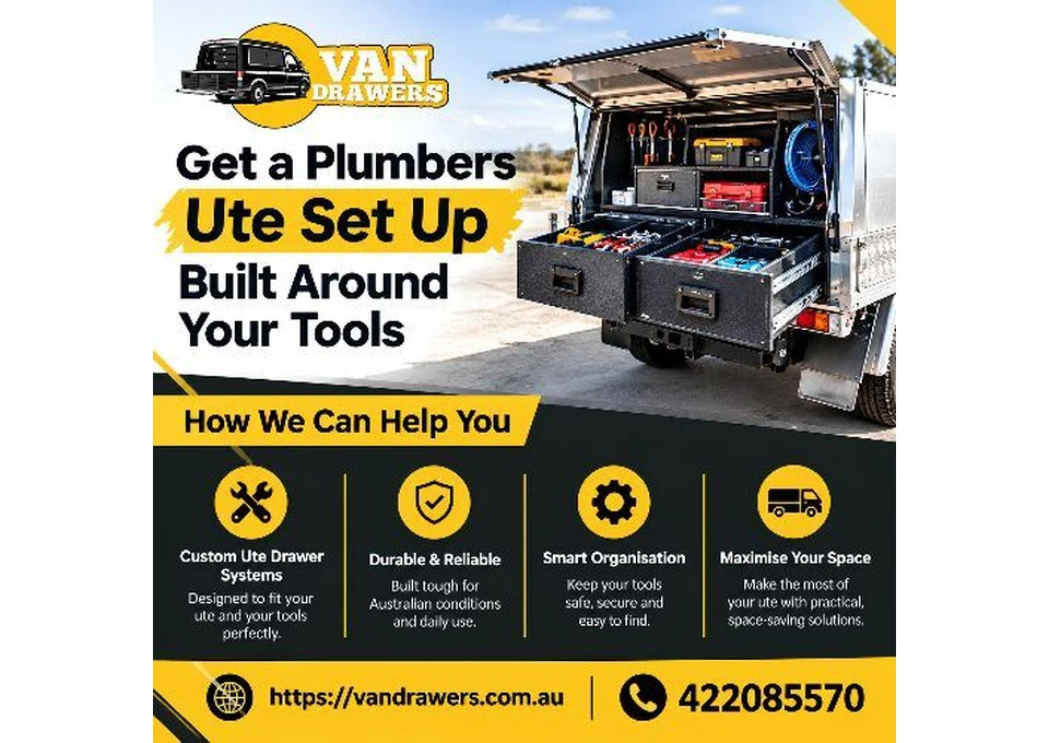 Get a Plumbers Ute Set Up Built Around Your Tools