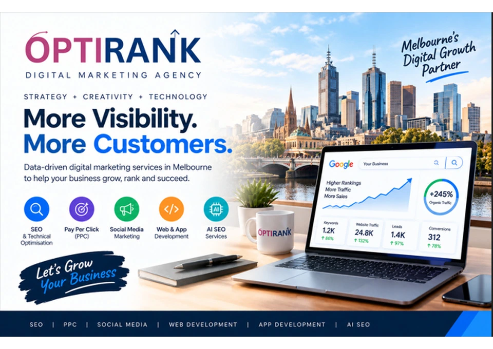 Ecommerce SEO Agency Melbourne | OptiRank Experts photo 1
