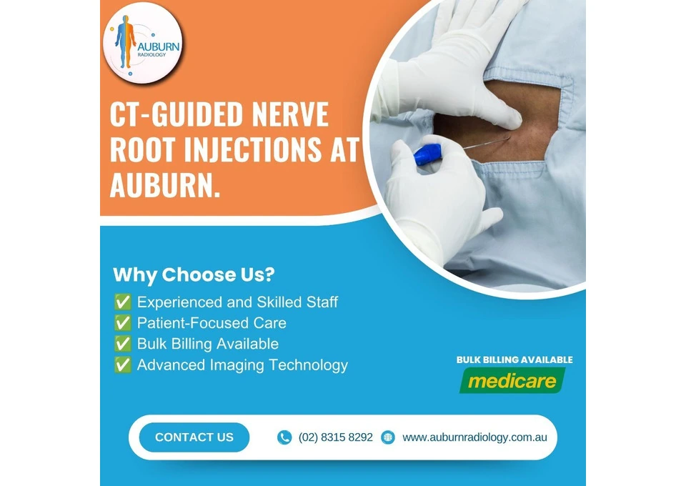 CT-Guided Nerve Root Injections at Auburn Radiology. (02) 8315 8292 photo 1