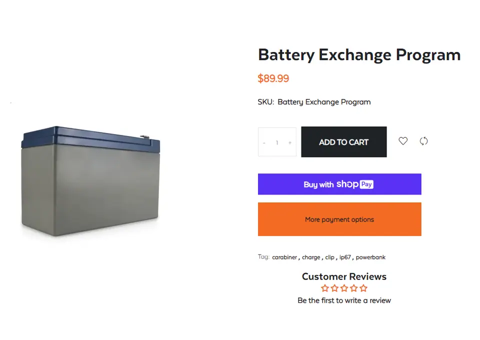Battery Exchange Programme | ECOXGEAR Australia photo 1