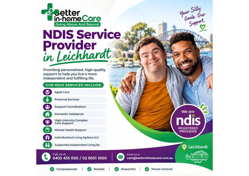 NDIS Service Provider Leichhardt for Personalised Disability Support | Better In-Home Care photo 1
